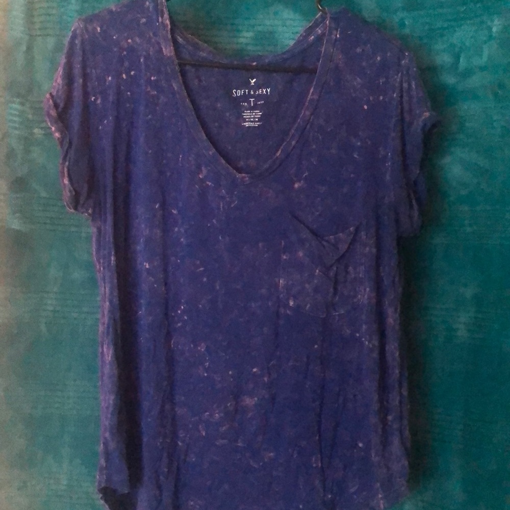 AE Soft and Sexy Purple Shirt